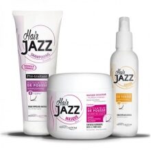 HAIR JAZZ shampoo, lozione e maschera - per capelli più lunghi e forti